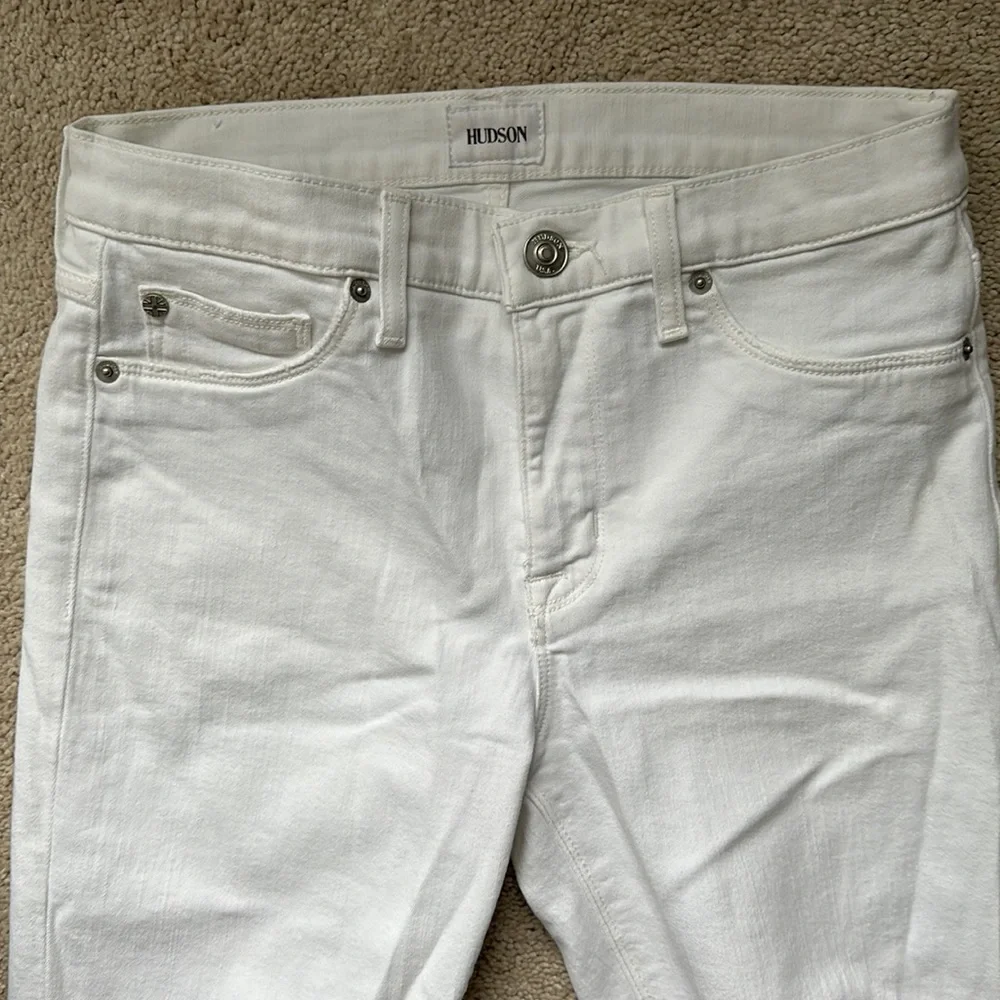 White Jeans Ripped/ Distressed - Picture 1 of 4